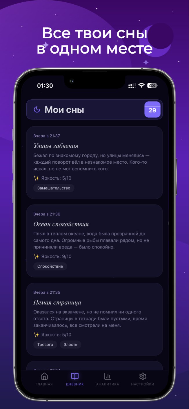 DreamLog — AI иллюстрация